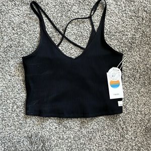 Vuori rib crop tank
